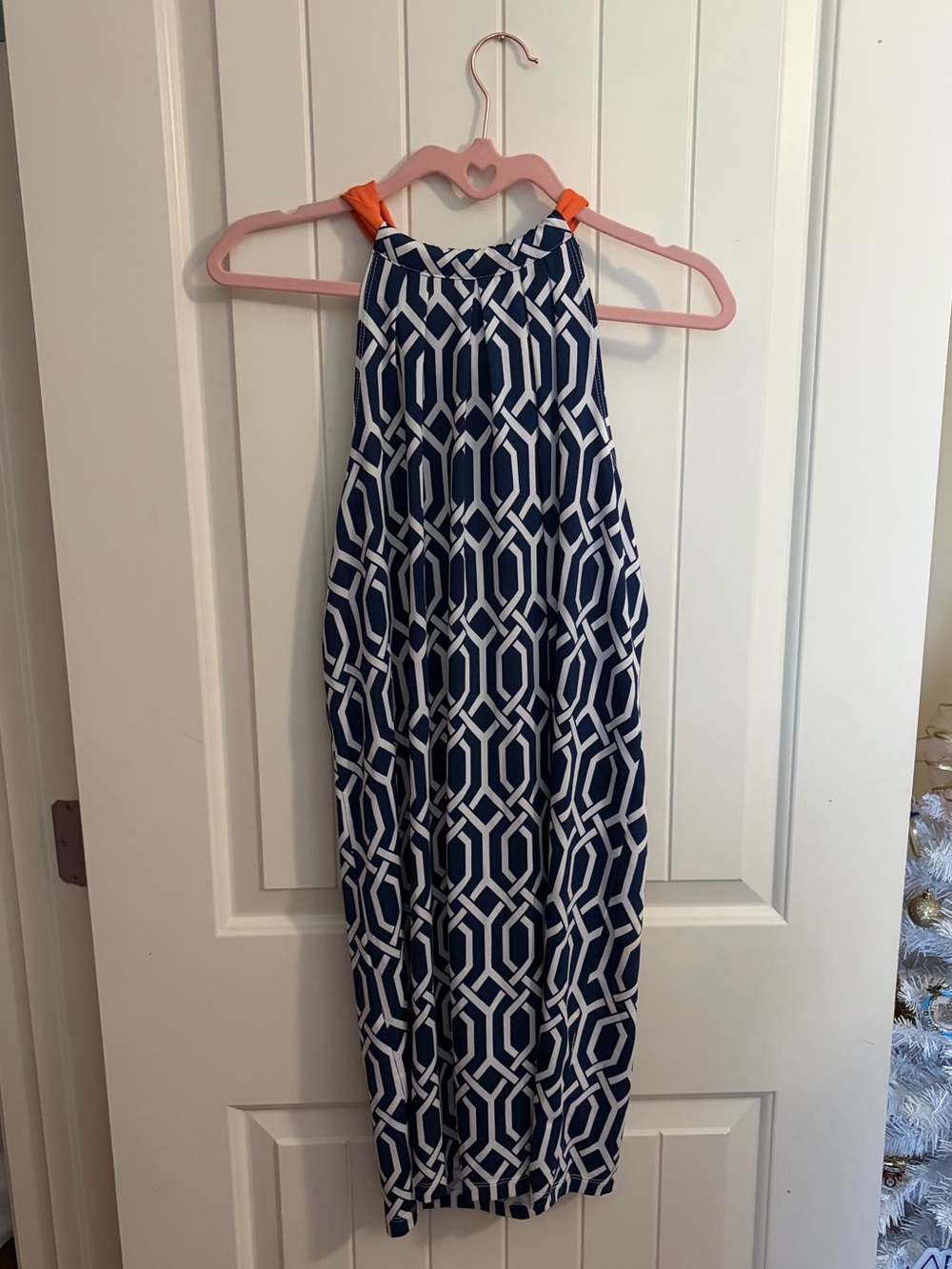 auburn halter dress